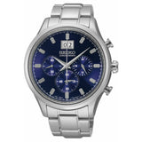 SEIKO GENERAL NEO CLASSIC SPC081P1 CHRONOGRAPH STAINLESS STEEL MEN'S SILVER WATCH