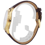 SEIKO SRK050P1 BROWN LEATHER MEN'S WATCH