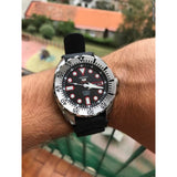SEIKO 5 SPORTS SRP601J1P BLACK RUBBER STRAP MEN'S WATCH