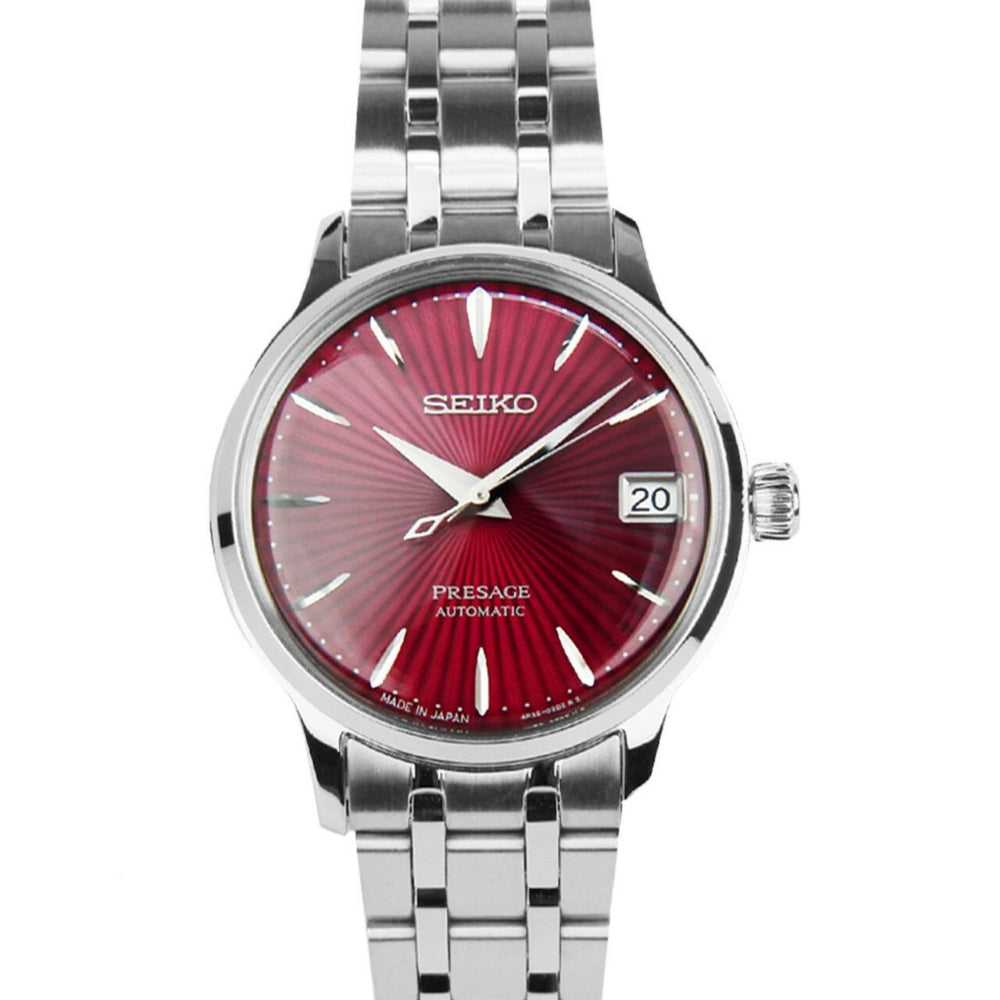 SEIKO PRESAGE SRP853J1 AUTOMATIC STAINLESS STEEL WOMEN'S SILVER WATCH - H2 Hub Watches
