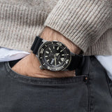 SEIKO DIVER'S SRPD27J1P BLACK SILICON STRAP MEN'S WATCH