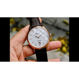 SEIKO PRESAGE SRPD42J1P BROWN LEATHER MEN'S WATCH