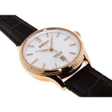 SEIKO PRESAGE SRPD42J1P BROWN LEATHER MEN'S WATCH