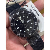 Seiko 5 SRPD65K2 Black Silicone Strap Men's Watch