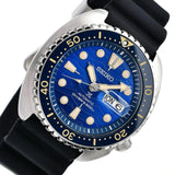 SEIKO PROSPEX DIVER TURTLE SRPE07J1P BLACK SILICONE MEN'S WATCH