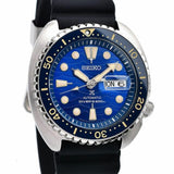 SEIKO PROSPEX DIVER TURTLE SRPE07J1P BLACK SILICONE MEN'S WATCH