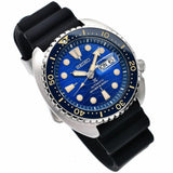 SEIKO PROSPEX DIVER TURTLE SRPE07J1P BLACK SILICONE MEN'S WATCH