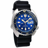 SEIKO PROSPEX DIVER TURTLE SRPE07J1P BLACK SILICONE MEN'S WATCH