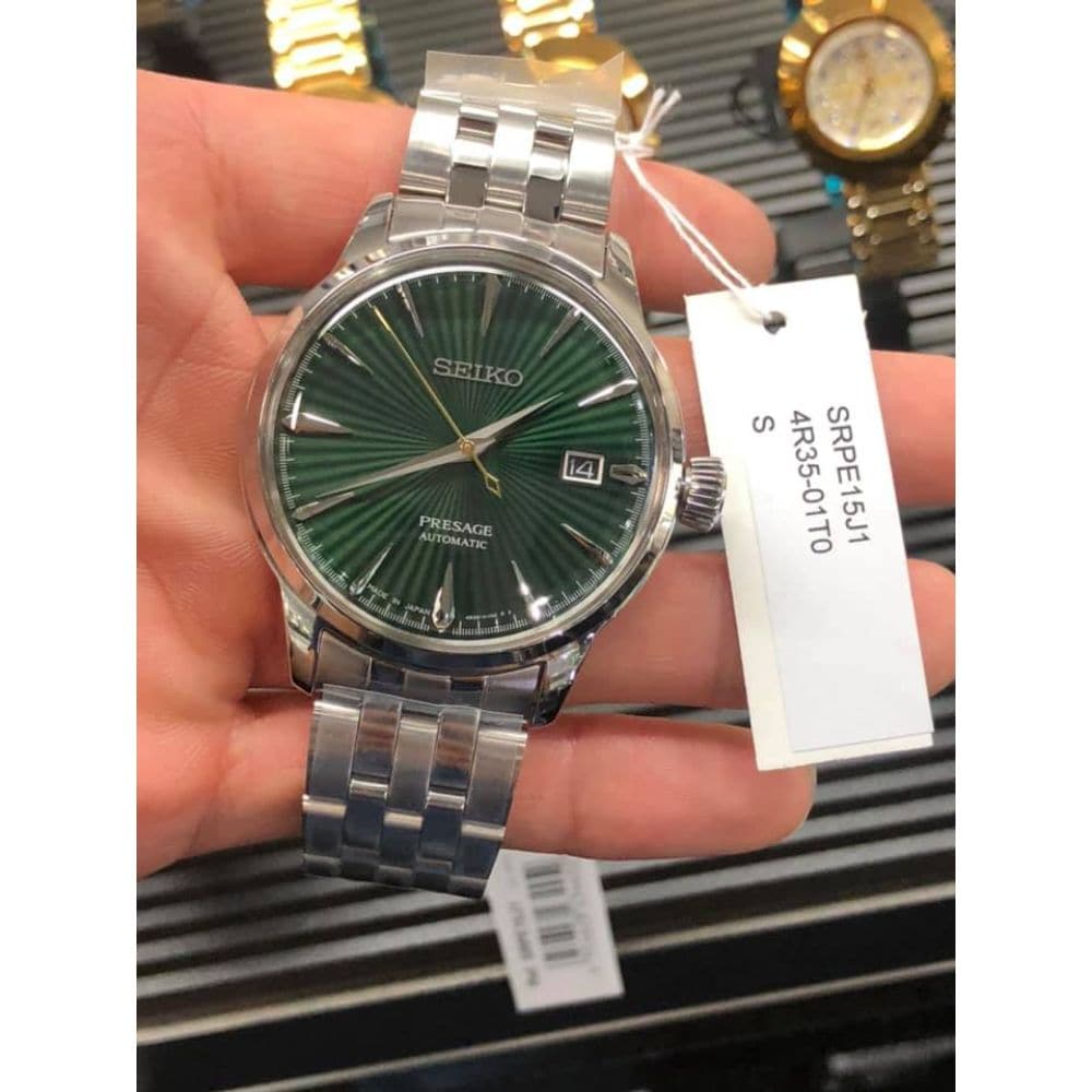 SEIKO PRESAGE SRPE15J1 MEN'S WATCH - H2 Hub Watches