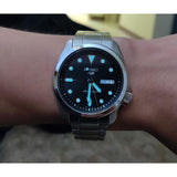 SEIKO 5 SPORTS SRPE55K1 SILVER STAINLESS STEEL MEN'S WATCH