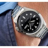 SEIKO 5 SPORTS SRPE55K1 SILVER STAINLESS STEEL MEN'S WATCH