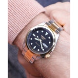 Seiko 5 Sports Two-Tone Stainless Steel Strap Men's Watch SRPE60K1