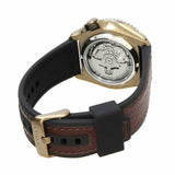 Seiko 5 Sports Brown Leather Strap Men's Watch SRPE80K1