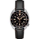 SEIKO AUTOMATIC SRPG17J1P BLACK LEATHER MEN WATCH