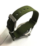Seiko 5 Sports Green Nylon Strap Men's Watch SRPG33K1