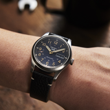 Seiko 5 Sports Black Leather Strap Men Watch SRPG39K1P