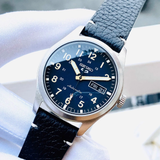Seiko 5 Sports Black Leather Strap Men Watch SRPG39K1P
