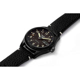 Seiko 5 Sports Black Leather Strap Men Watch SRPG41K1P