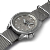 SEIKO 5 SPORTS SRPG63K1 STREET STYLE GRAY NYLON MEN'S WATCH