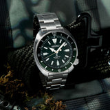 SEIKO PROSPEX SRPH15K1 GREEN DIAL STAINLESS STEEL MEN'S WATCH
