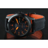 Seiko 5 Textile Over Leather Men's Watch SRPH33K1