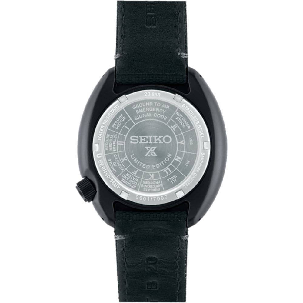 Seiko Prospex Black Polyester Strap Men Watch SRPH99J1P