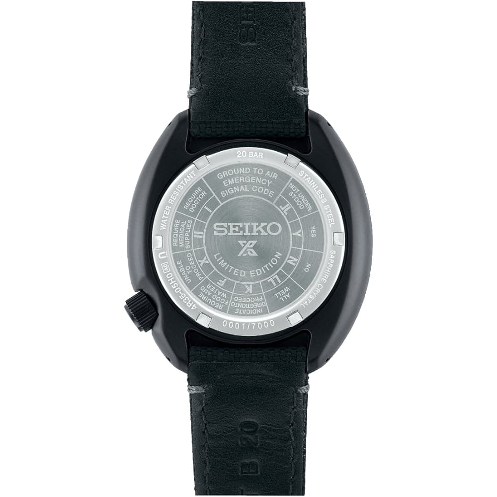 SEIKO PROSPEX SRPH99K1 BLACK POLYESTER MEN WATCH