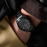SEIKO 5 SRPJ09K1 BLACK STAINLESS STEEL MEN WATCH