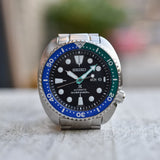 Seiko Diver's Automatic Black Dial Silver Stainless Steel Strap Men Watch SRPJ35K1