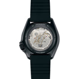 SEIKO 5 GREY DIAL WITH BLACK SILICONE STRAP MEN WATCH SRPJ39K1