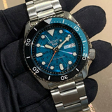 Seiko 5 Sports Silver Stainless Steel Strap Men Watch SRPJ45K1P