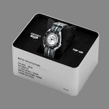 Seiko 5 Sports Automatic Silver Dial Gray Nylon Strap Men Watch SRPJ79K1