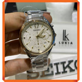 SEIKO LUKIA SRWZ18P1 CHRONOGRAPH STAINLESS STEEL WOMEN'S WATCH