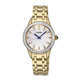 SEIKO ANALOG SRZ386P1 STAINLESS STEEL WOMEN'S GOLD WATCH