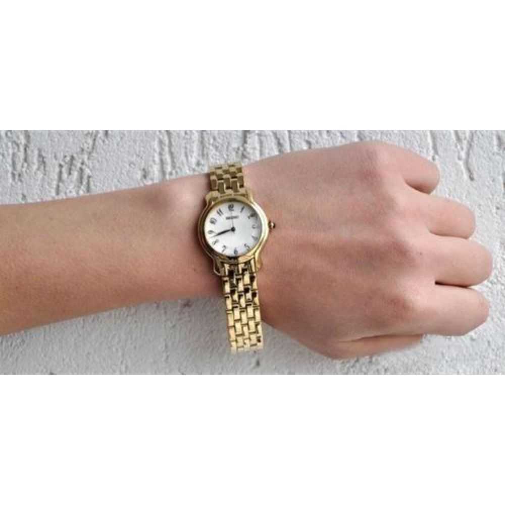 SEIKO GENERAL SRZ392P1 ANALOG STAINLESS STEEL WOMEN'S GOLD WATCH - H2 Hub Watches