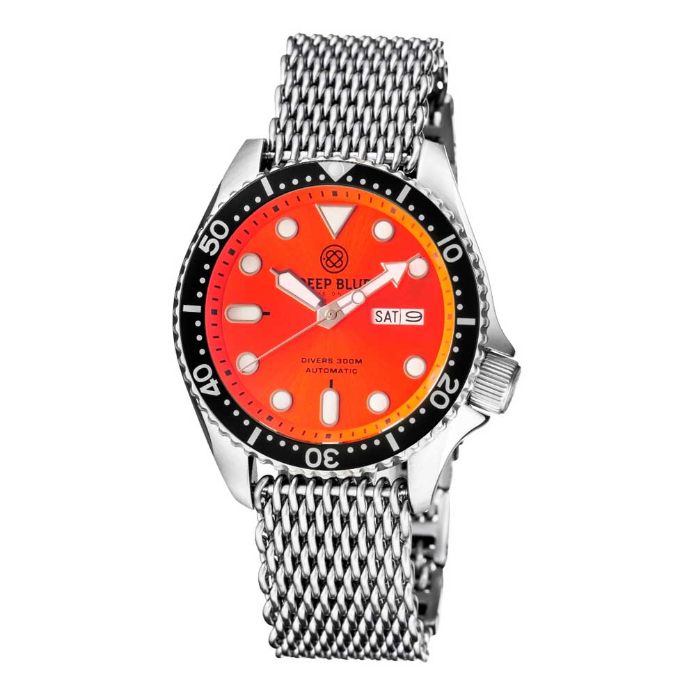 DEEP BLUE NATO DIVER #NATODIVERSSORG DIVER'S WATCH - H2 Hub Watches