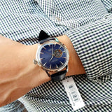 SEIKO PRESAGE SSA405J1P BLUE LEATHER MEN'S WATCH