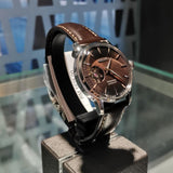 SEIKO PRESAGE SSA783J1P BURGUNDY LEATHER STRAP WOMEN'S WATCH