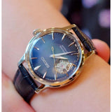 SEIKO PRESAGE SSA785J1P BLUE LEATHER WOMEN'S WATCH