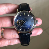SEIKO PRESAGE SSA785J1P BLUE LEATHER WOMEN'S WATCH