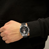 SEIKO GENERAL SSB255P1 CHRONOGRAPH STAINLESS STEEL MEN'S WATCH