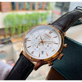 SEIKO CHRONOGRAPH SSB342P1P BROWN LEATHER MEN'S WATCH