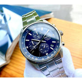 SEIKO GENERAL SSB377P1P SILVER STAINLESS STEEL MEN WATCH