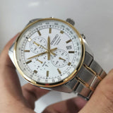 SEIKO GENERAL SSB380P1 STAINLESS STEEL MEN'S WATCH