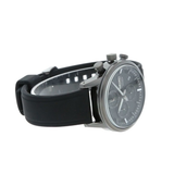 Seiko Chronograph Black Dial And Silicone Strap Men Watch SSB393P1P