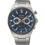 SEIKO CHRONOGRAPH SSB407P1 STAINLESS STEEL MEN'S WATCH
