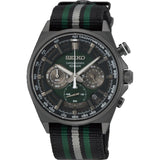 SEIKO CHRONOGRAPH SSB411P1 NYLON STRAP MEN'S WATCH