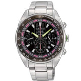 SEIKO CRITERIA SSC045P1 CHRONOGRAPH SOLAR POWER MEN'S WATCH