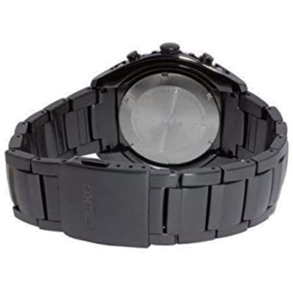 SEIKO PROSPEX SSC263P1 SOLAR CHRONOGRAPH STAINLESS STEEL MEN'S BLACK WATCH - H2 Hub Watches