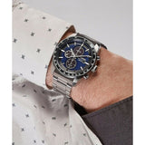 SEIKO CHRONOGRAPH SSC719P1P BLUE DIAL STAINLESS STEEL MEN'S WATCH